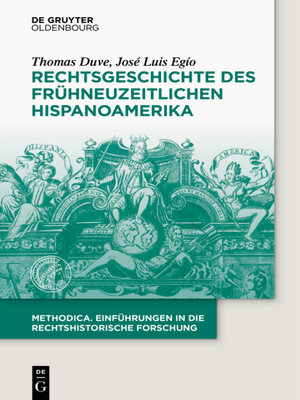 cover image of Rechtsgeschichte des frühneuzeitlichen Hispanoamerika